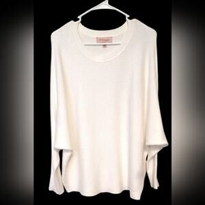 Philosophy Republic Clothing Women’s Ribbed Dolman Sleeve Sweater